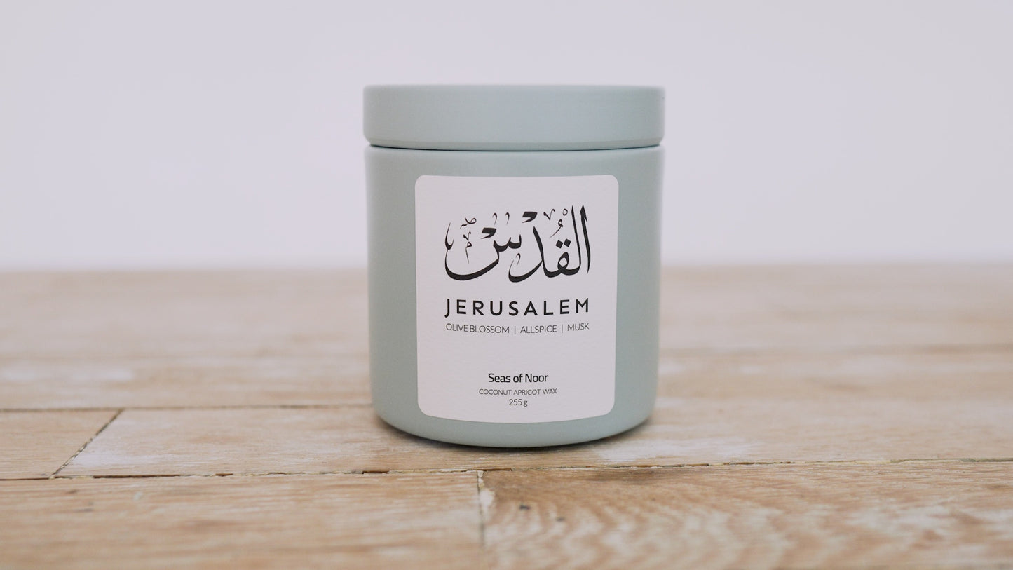 Jerusalem Scented Crackling Wood Candle